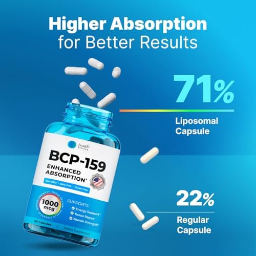 BCP-159 Capsules - Cycle Support & Muscle Recovery & Post Workout Recovery & Joint Support Supplement & Nac Supplement 240 Oral Capsules, (1 Pack)