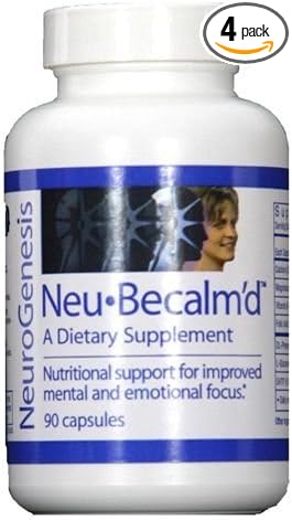 4 bottles of NEU BECALM'D