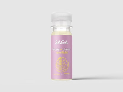 SAGA Organic Focus Shots 2oz Shots(12-Pack) Shots(12-Pack)