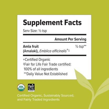Banyan Botanicals Amalaki Powder – Organic 1lb. –