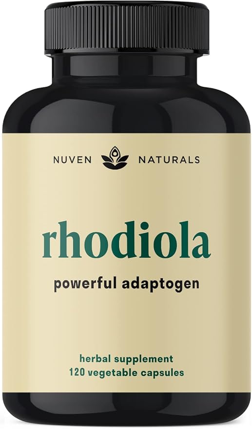 Rhodiola Rosea 600 mg 120 Vegan (3% Salidroside 1% Rosavins)