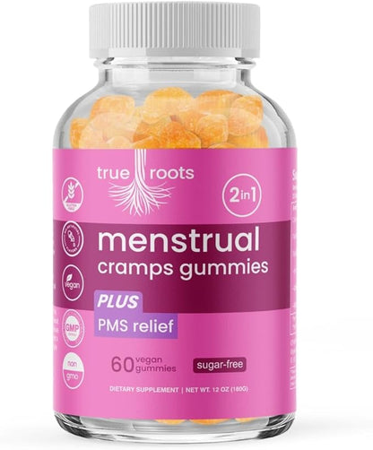 Menstrual Cramp Relief Period Relief Gummies 60 Count…