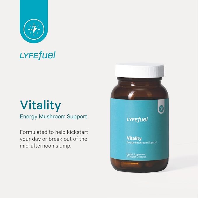 LyfeFuel Adaptogen Blend for Natural Energy 60 Vegan