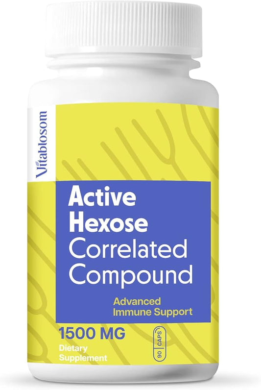 Active Hexose Correlated Compound Supplement 1500mg, 90 Capsules 1)