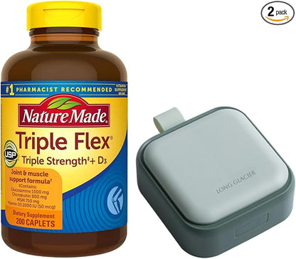 Nature Made TripleFlex Triple Strength + D3, 200 200 Caplets