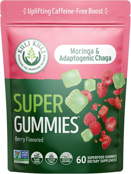 Kuli Kuli Super Energy Gummies 60 Non-GMO,