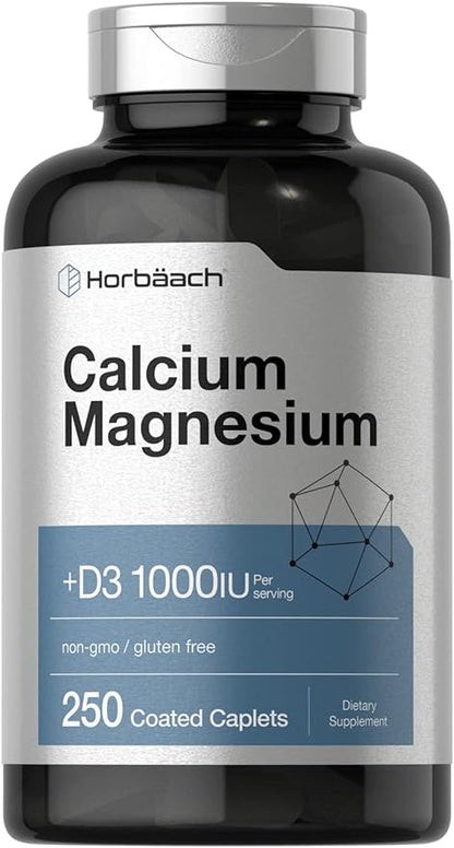 Horbäach Calcium Magnesium & D3 250 Coated