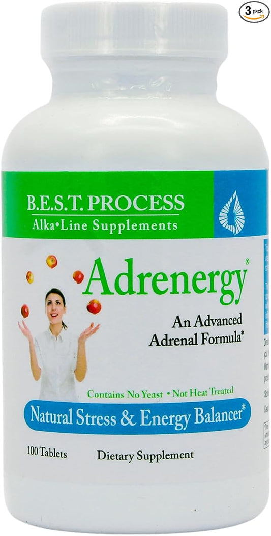 Adrenergy (3 Pack) Best Process Alkaline