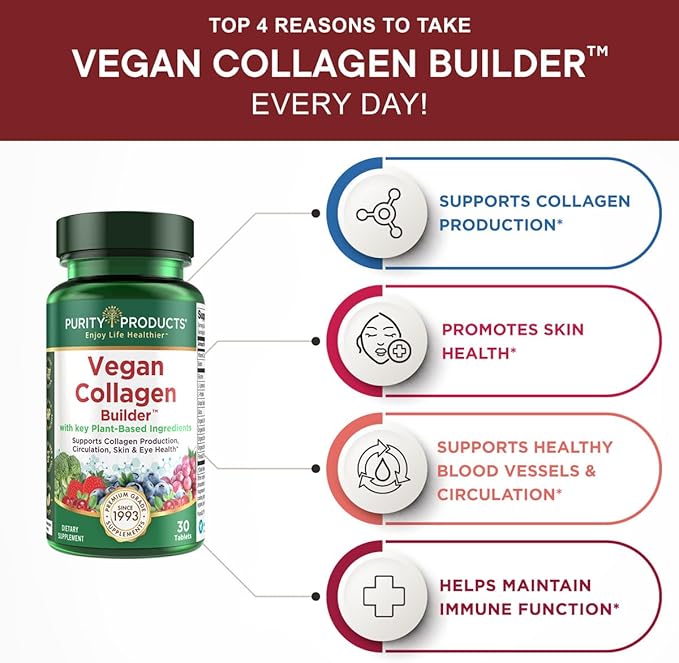 Vegan Collagen Builder 30 Tablets