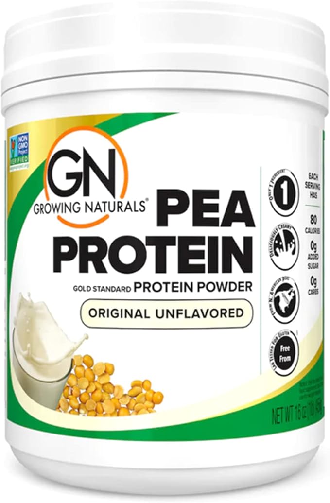 Raw Pea Protein Powder, Vegan Plant 1 Pound 1)