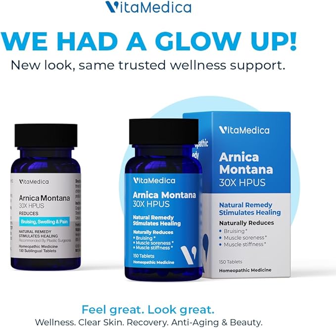 VitaMedica Arnica Montana 30X Rapid Dissolve 150 Ct 50 Servings