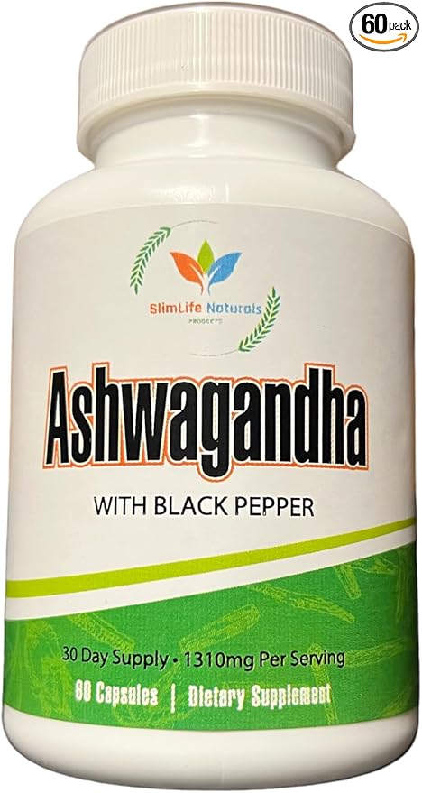 Organic Ashwagandha 1310 mg 60 Organic
