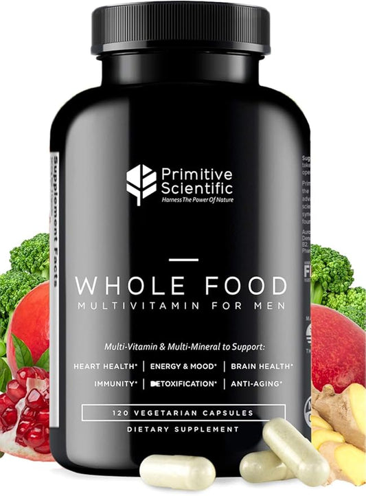 Whole Food Multivitamin for Men (120