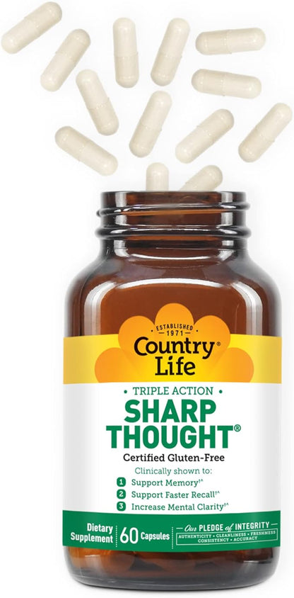 Country Life, Sharp Thought, 60 Capsules…
