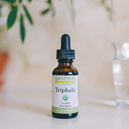 Banyan Botanicals Triphala Liquid Herbal Extract 1oz. –