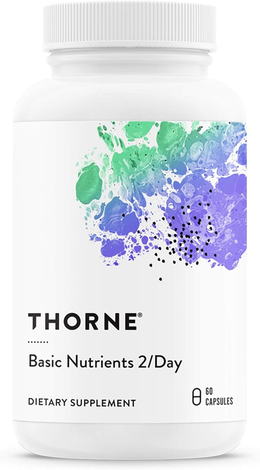 THORNE Basic Nutrients 2/Day 60 Capsules 30 Servings