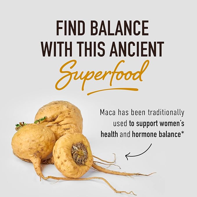 Maca Root Liquid Drops for Organic 2 Fluid 4-Month Supply, 120 Servings