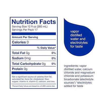 Smartwater Packaged Drinking Water, 33.8 Fl Oz (pack of 6)