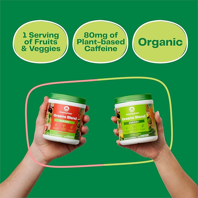 Amazing Grass Green Superfood Energy: Greens 30 Servings