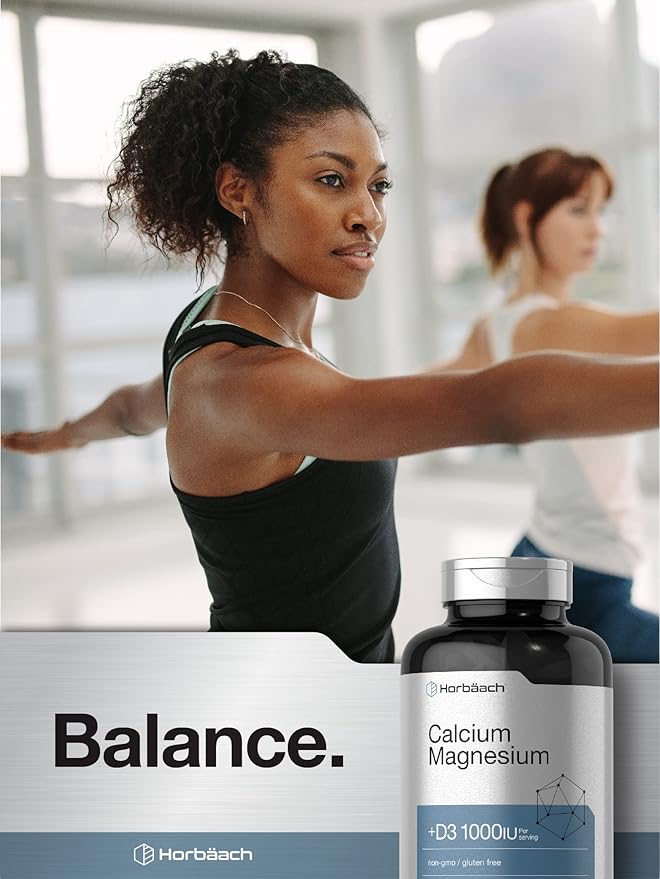 Horbäach Calcium Magnesium & D3 250 Coated