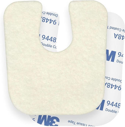 24-Pack U-Shaped Felt Callus Pads, 1/8”