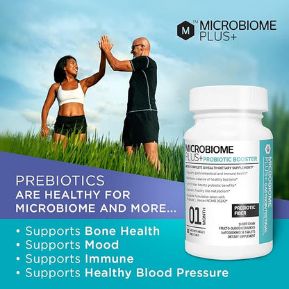 Microbiome Plus Prebiotics scFOS Prebiotic Fiber, (1 Month (1)