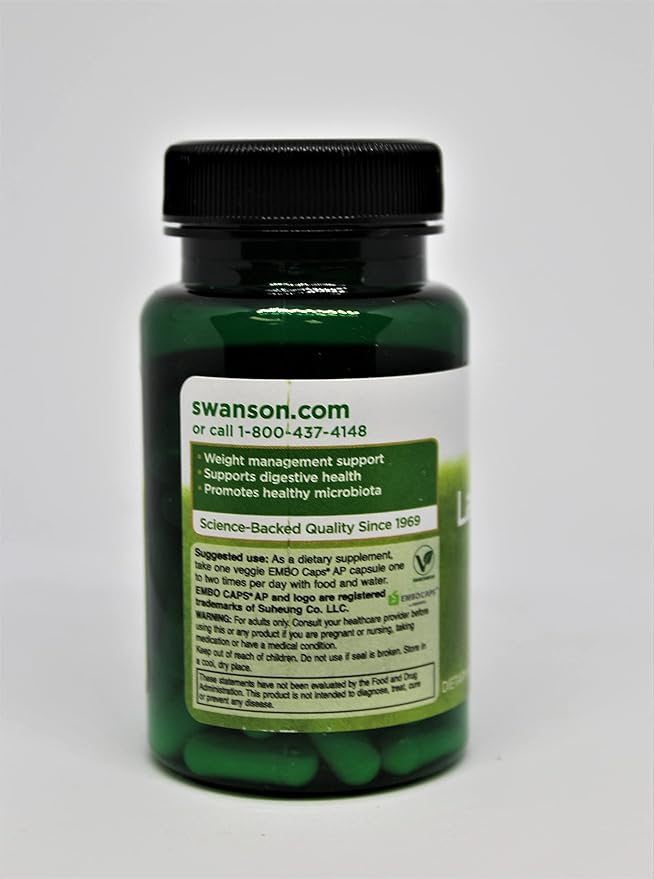 Swanson Lactobacillus Gasseri 3 Billion (60 Veggie 2 Bottles