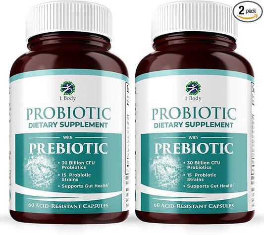 30 Billion CFU Probiotic Supplement 120 Vegetarian