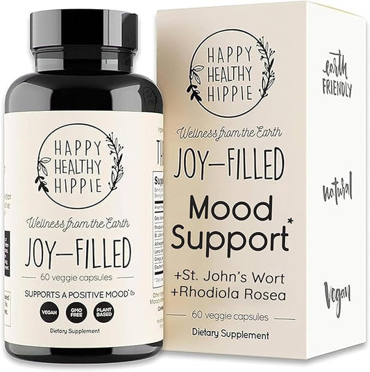 Joy-Filled Mood Support Supplement with St. 100% Plant-Based, 60 ct
