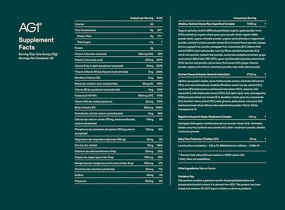 AG1 Greens Powder Supplement | Improve Gut Health | Multivitamin, Probiotic, Gluten Free, Vegan and Keto Friendly | 75 Vitamins (Athletic Greens) - Family Starter Kit