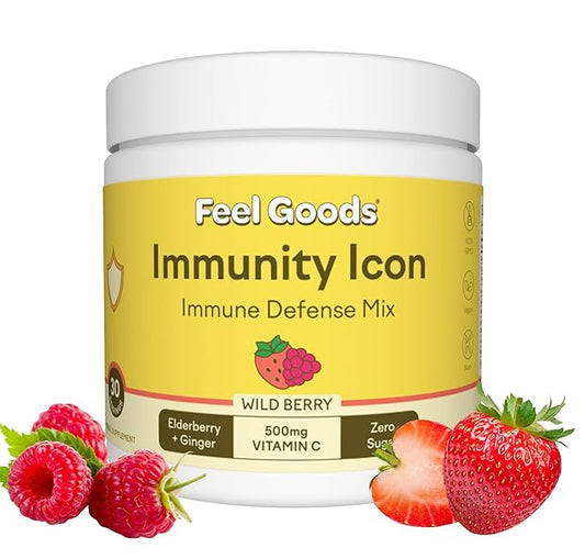 Feel Goods Immunity Icon 500mg Vitamin 30 Servings