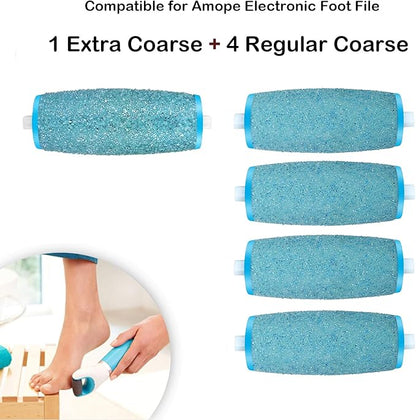 Electronic Foot File Replacements for Amope 1 Extra&4 Extra&4 Regular