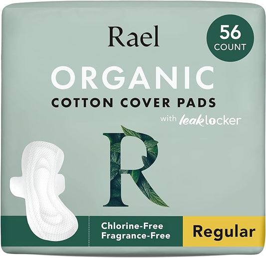 Rael Pads For Women, Organic Cotton 56 Total)