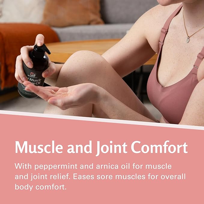 Arnica Sore Muscle Massage Oil –