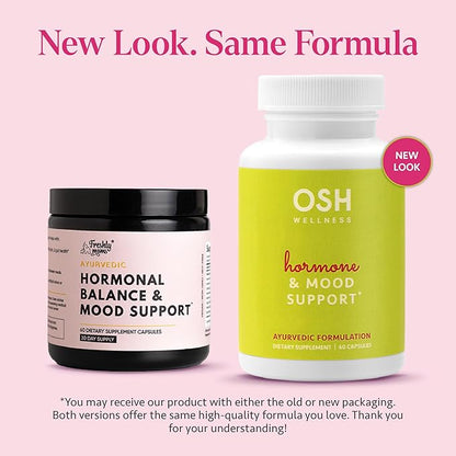 OSH Wellness Ayurvedic Hormone Balance for Women 100% Organic 60 Count