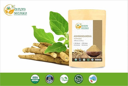 Organic Ashwagandha Root Powder Withania Somnifera 5.3 oz