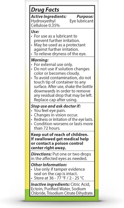 Optase Allegro Eye Drops for Dry Eyes .33 oz, 300 Drops