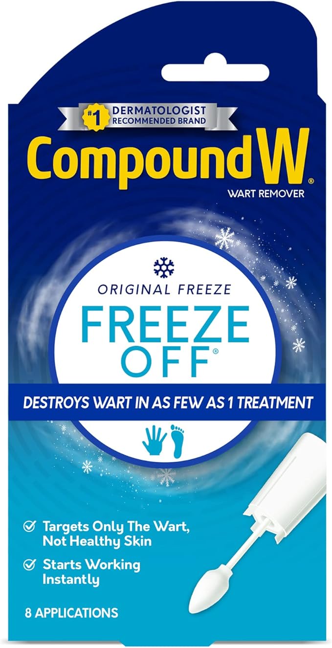 Compound W Freeze Off Remover, 8 1 Count