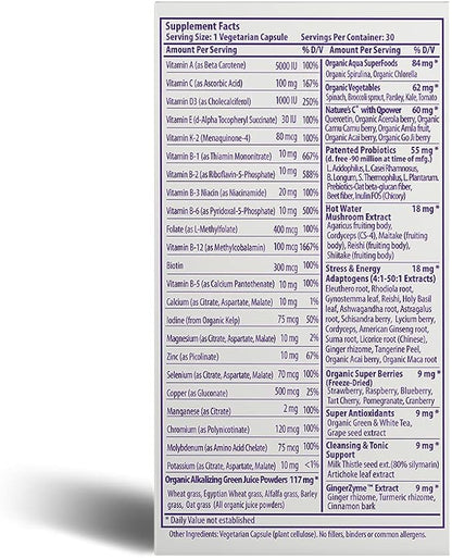 Paradise Herbs - Earth’s Blend® Superfood 60 Count