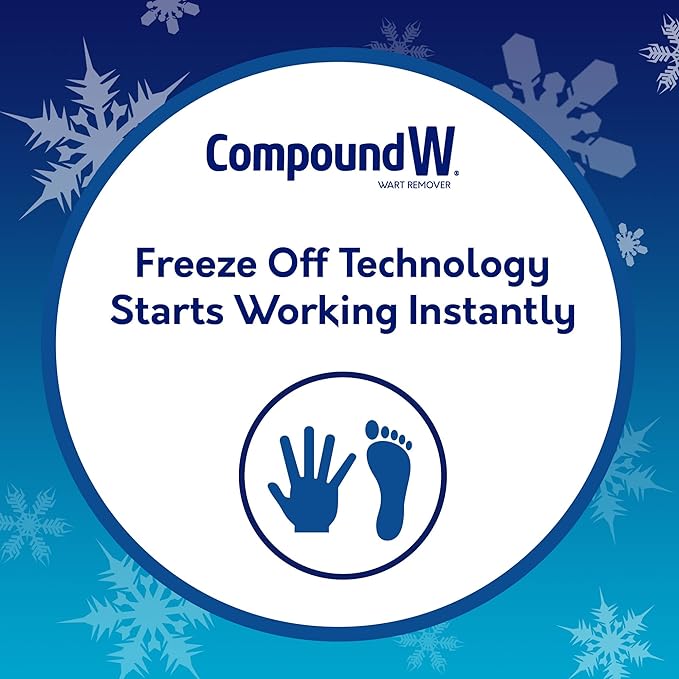 Compound W Freeze Off Remover, 8 1 Count