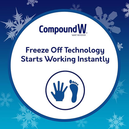 Compound W Freeze Off Remover, 8 1 Count