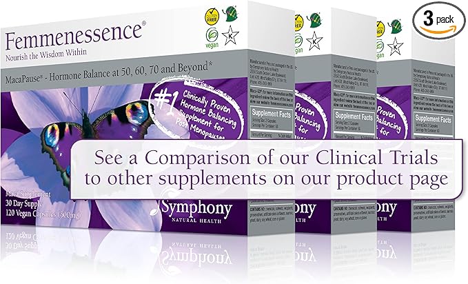 Femmenessence MacaPause – Clinically Proven 360 Organic 90-Day Supply