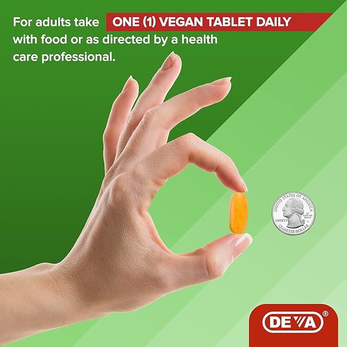 DEVA Vegan Glucosamine MSM & Chondroitin 90 Tablets