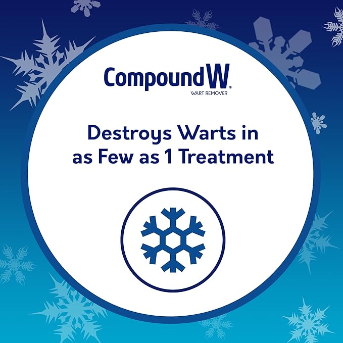 Compound W Freeze Off Remover, 8 1 Count