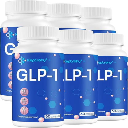 GLP-1 Support | GLP-1 Supplement, GLP Support Core with Synbiotics, Hops Extract, Eriocitrin Support GLP-1 Level Naturally, Take Before Meal, Natural GLP-1 Supplement for Women and Men - 6 Pack