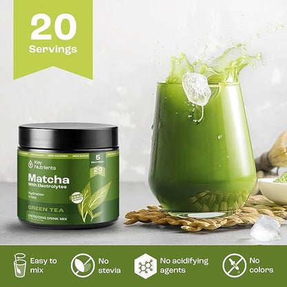KEY NUTRIENTS Matcha Powder - Unsweetened Matcha Powder - Matcha Green Tea Powder - Matcha Tea - Matcha Green Tea - Matcha Powder Unsweetened - Matcha Tea Powder - Sodium Green Tea Matcha Powder