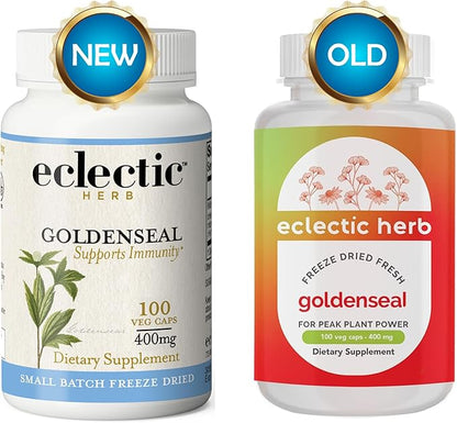 Eclectic Institute Raw Freeze-Dried Goldenseal Capsules 100 CT