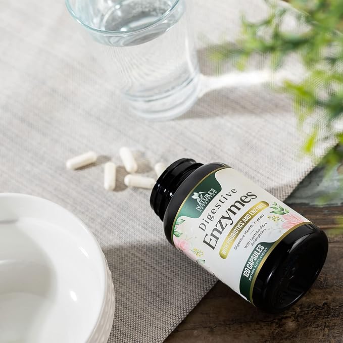 Digestive Enzymes with Probiotics 120 Capsules