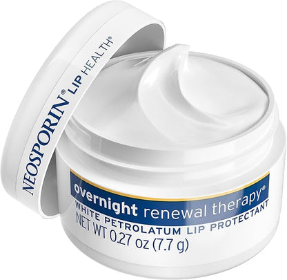 Neosporin Lip Health Overnight Renewal Therapy, 0.27 Oz, 2
