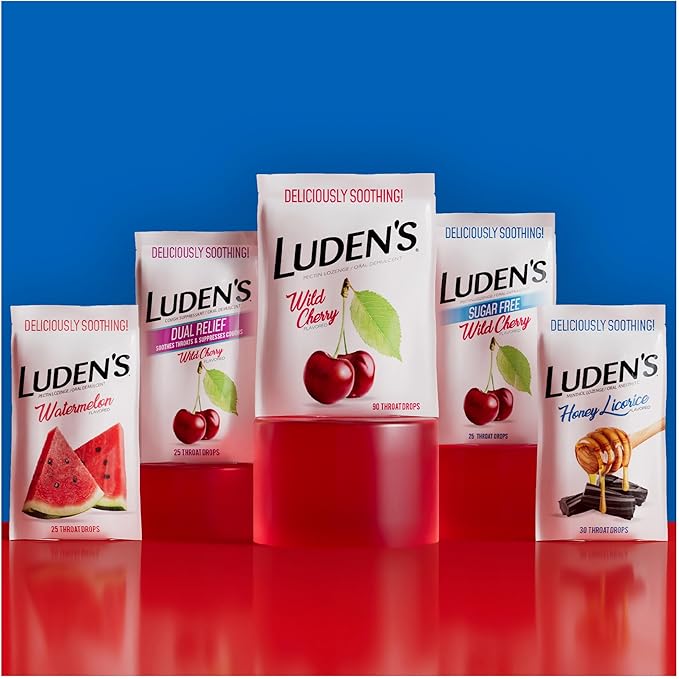 Luden's Soothing Throat Drops, Honey Licorice, 30 ct 1)